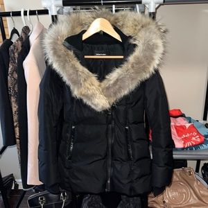 Mackage Adali small jacket with fur